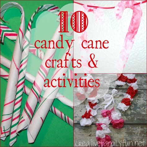 10 Candy Cane Crafts & Activities - Creative Family Fun