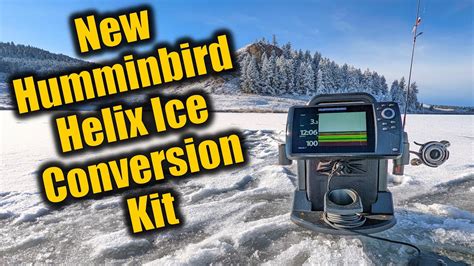 New Humminbird Helix Ice Conversion Kit Youtube