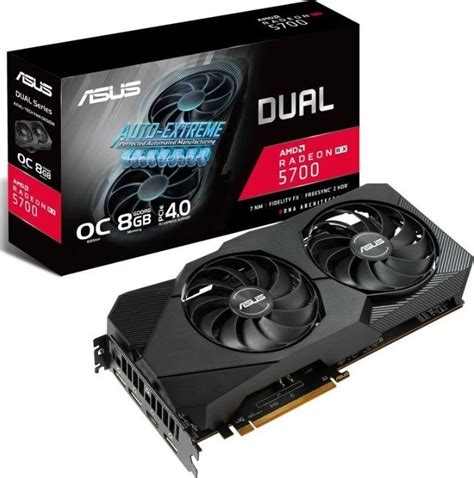 Asus Radeon Rx 5700 Dual Evo Gaming 8gb Fans Pci Express 90yv0dc1