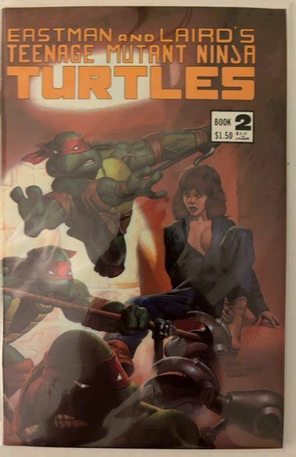 Teenage Mutant Ninja Turtles 2 Third Print Cover 1984 Teenage Mutant