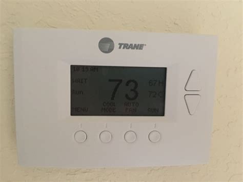 Trane Programmable Thermostat User Guide