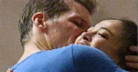 Nigel Harman Kisses Katya Jones During Intimate Bbc Strictly Come