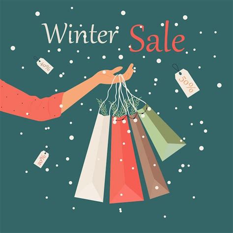 Premium Vector Winter Sale