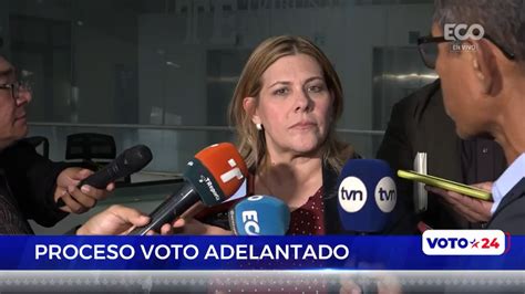 Tribunal Electoral Informa Que Seguirá El Voto Adelantado