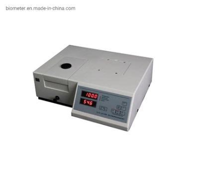 China Biometer LED 340nm UV Visible Portable Spectrometer Single Beam