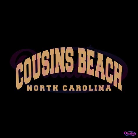 Cousins Beach Summer North Carolina Svg Digital Cricut File