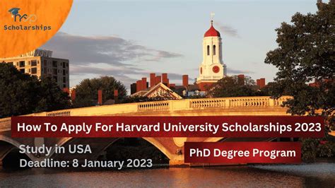 How To Apply For Harvard University Scholarships 2024