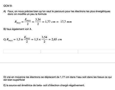 Annale Diapo Prof PARCOURS MOYEN ET MAX UE3 Biophysique Tutorat