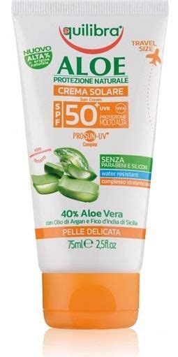 Equilibra Aloe Crema Solare Spf Confronta Prezzi Trovaprezzi It