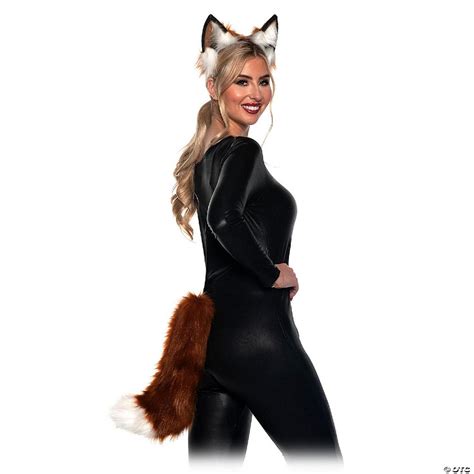 Fox Ears And Tails Adult Costume Set Oriental Trading