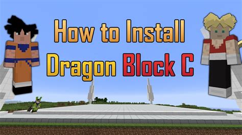 How To Install Dragon Block C And Other Jingames Minecraft Mods Youtube