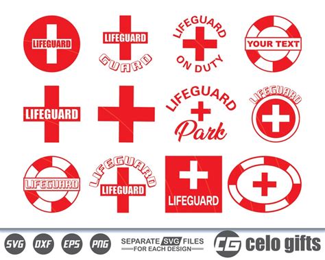 Lifeguard Svg Lifeguard Vector Cricut File Clipart Silhouette