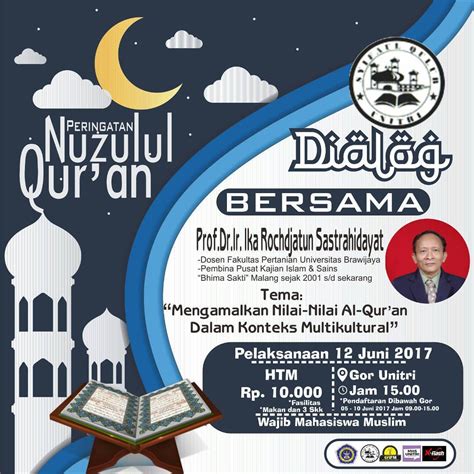 Poster Peringatan Nuzulul Quran Eventkampus