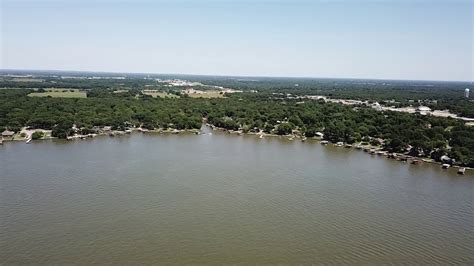 Drone Flight Over Cedar Creek Lake Youtube