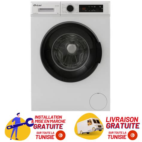 Machine Laver Frontale Orient Ow F V B Kg Trs Min Blanc