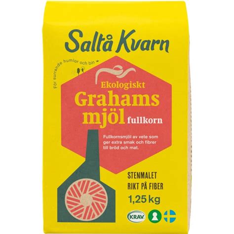 Köp Saltå Kvarn Grahamsmjöl 1 25 kg på apotea se