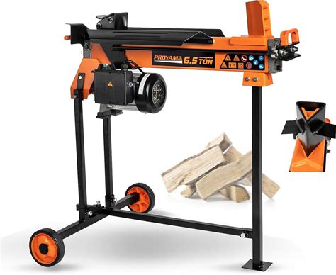 Proyama Log Splitter Ton With Stand Wood Splitter Electric Powered