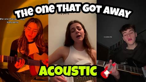 The One That Got Away Cover Special Acoustic Youtube