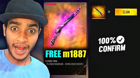 Free M Skin In Free Fire Ff New Event Ff New Event Today Free