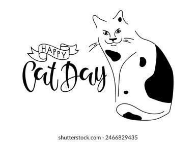 91 284 Cat Sketche Black White Royalty Free Photos And Stock Images