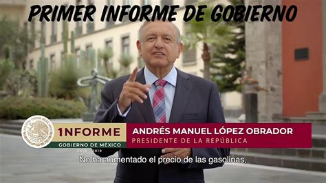 AMLO 1er Informe De Gobierno Gobierno De Mexico YouTube