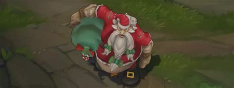 Santa Gragas Buy Lol Skin Yuletide Santa Merry