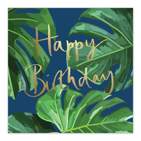 Happy Birthday Greetings Card By Sarah Kelleher Finch And Lane