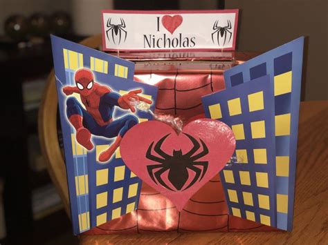 Spiderman Valentine Box