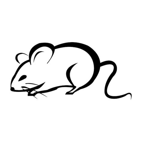 Mod Le De Conception De Vecteur De Logo D Ic Ne De Souris Vecteur Premium