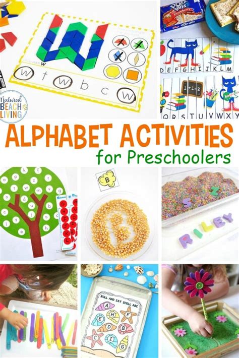 Alphabet Activities For Preschoolers