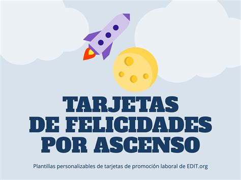 Crea Tarjetas de Felicitación por Ascenso gratis