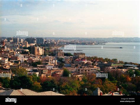 A panorama of Baku Stock Photo - Alamy