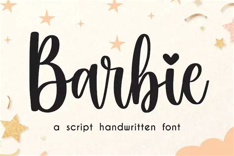 Barbie Font - Dfonts