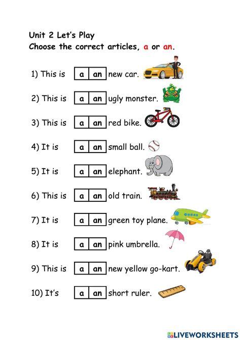 Articles A An Online Worksheet For Year 1 You Can Do The Exercises