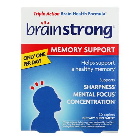 Brainstrong Memory Support 30 Capsules Hey Pharma