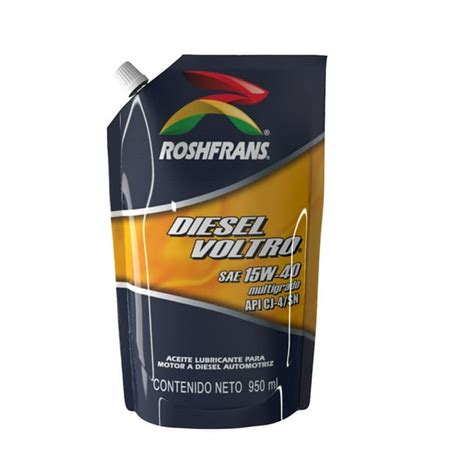 Aceite Motor Diesel 15w40 Voltro Racing 950 Ml Roshfrans Linea Diesel