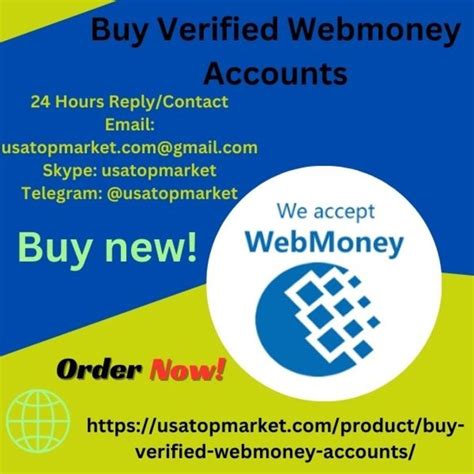 Buy Verified Webmoney Accounts – Medium