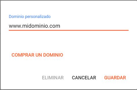 C Mo Configurar Un Dominio Personalizado En Blogger Blogger Ayuda