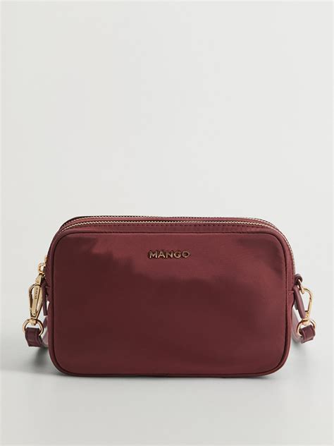 Buy Mango Burgundy Solid Sling Bag Handbags For Women 12676970 Myntra