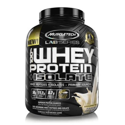 Muscletech Whey Protein Isolate Vanilla Lb