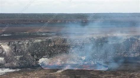 Hawaiian Volcanic Eruption Timelapse Stock Video Clip K006 6816