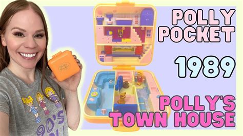 Toy Tour 1989 Polly S Town House Vintage Polly Pocket Collection Youtube