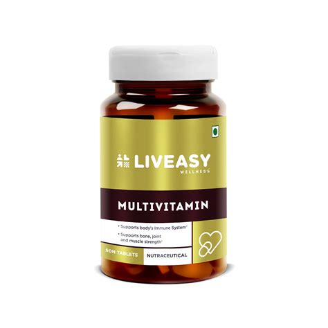 Liveasy Wellness Multivitamin Multimineral Immunity Booster