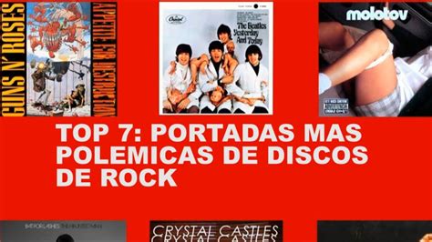 TOP 7 PORTADAS MAS POLEMICAS DE DISCOS DE ROCK YouTube