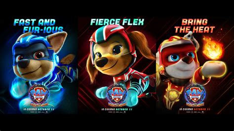 Meet The Mighty Pups And Their Voice Actors In These Character Posters