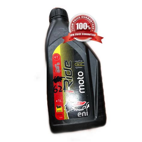 Eni I Ride Moto2 5W 40 1 Liter 4 Takt Olie Informatie