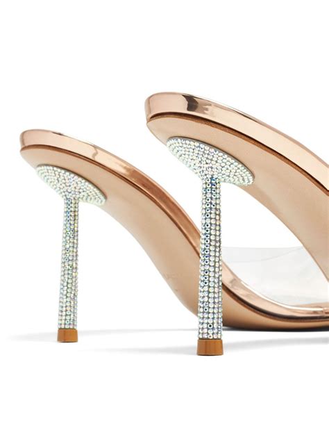 Le Silla Bella Mm Crystal Embellished Mules Farfetch