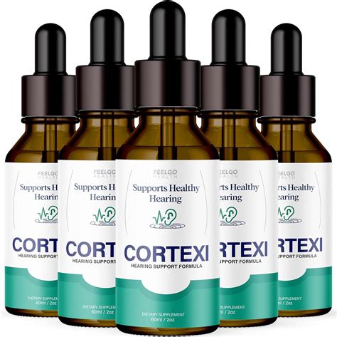 Pack Cortexi Ear Drops Cortexi Hearing Support Drops Cortexi Ear