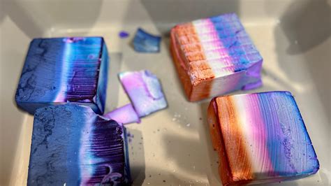 Tie Dye Gym Chalk Oddly Satisfying Chalk Crushing Sleep Aid