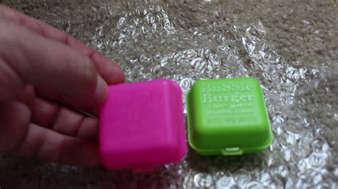 Fleer Bubble Burger Bubble Gum Candy Containers Youtube